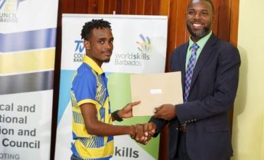 Barbados Competitors to WorldSkills Kazan Awarded